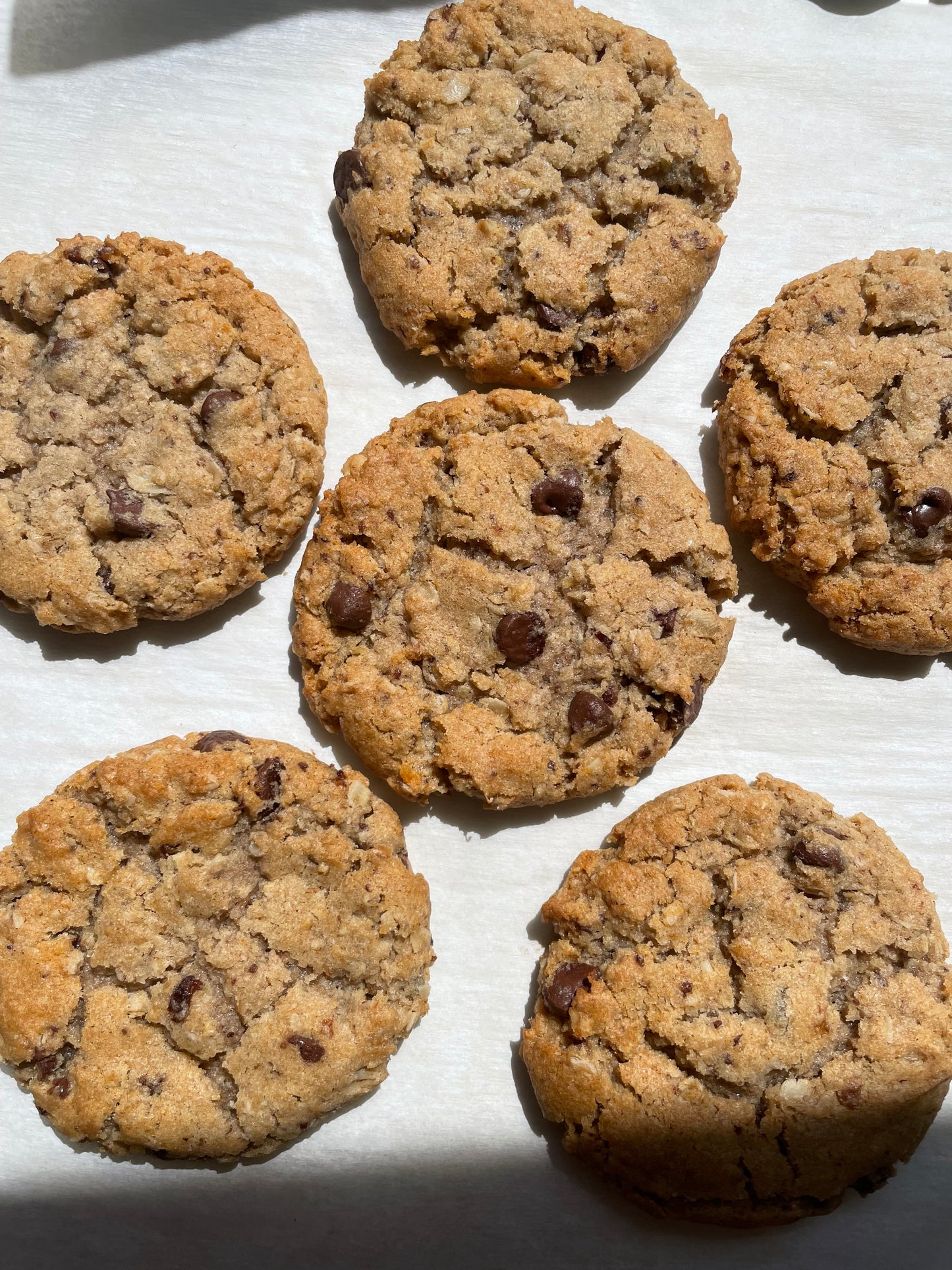 Gluten-Free Oatmeal Chocolate Chip Cookie - 1/2 dozen