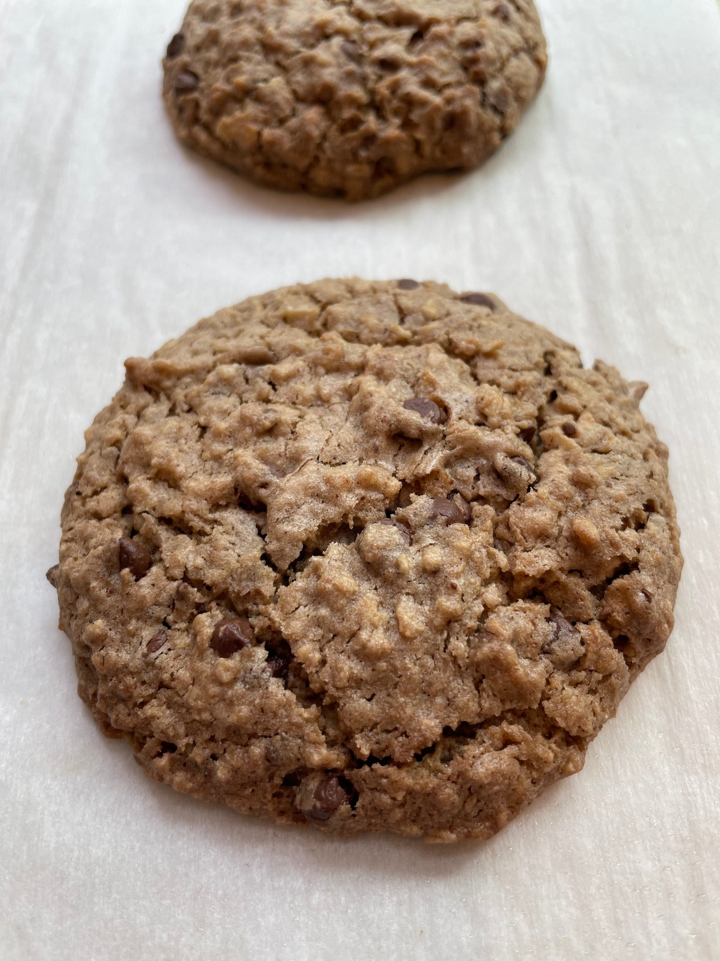 Gluten-Free Oatmeal Chocolate Chip Cookie - 1/2 dozen